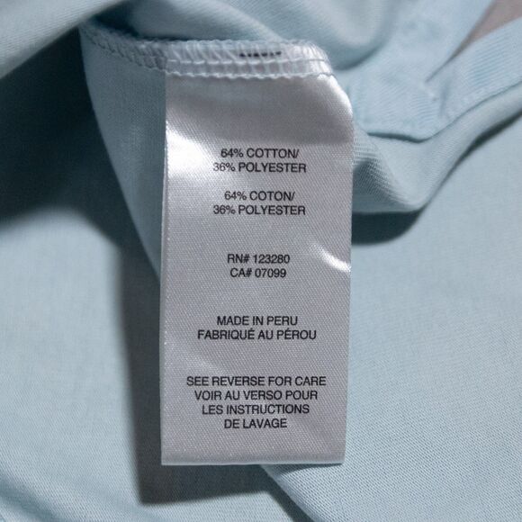 Travis Mathew Bauer Clean Ice Hockey Sticks Golf Polo Short Sleeve Men's Medium - Picture 6 of 8